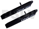 LX61503-SP-R  Lynx Main Blade 150 mm Stretch Bullet 130X Replica Black  